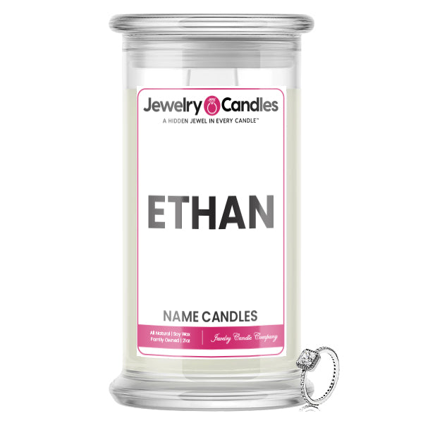 ETHAN Name Jewelry Candles