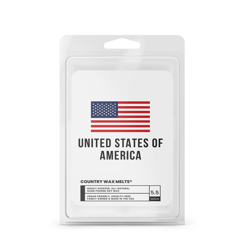 United State Of America Country Wax Melts