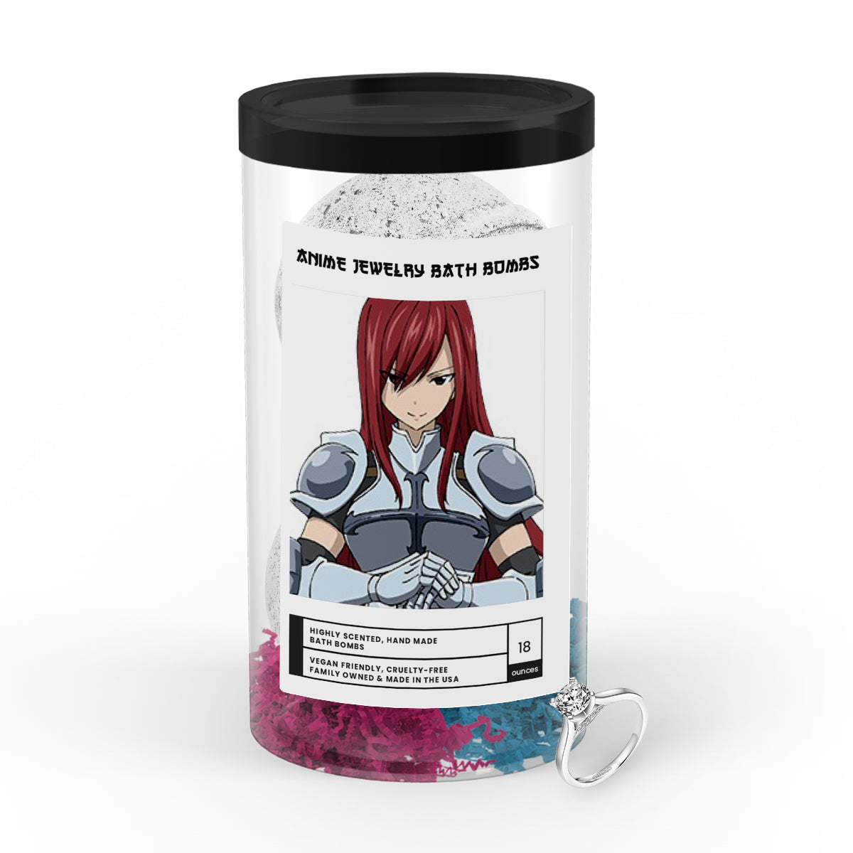 Scarlet, Erza (エルザ・スカーレット) | Anime Jewelry Bath Bombs