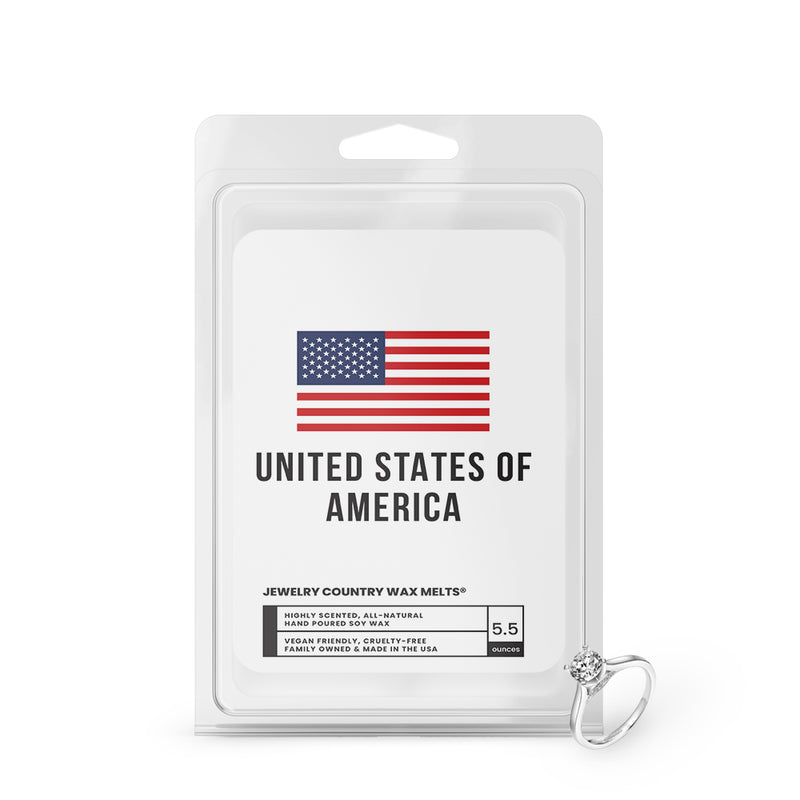 United State Of America Jewelry Country Wax Melts