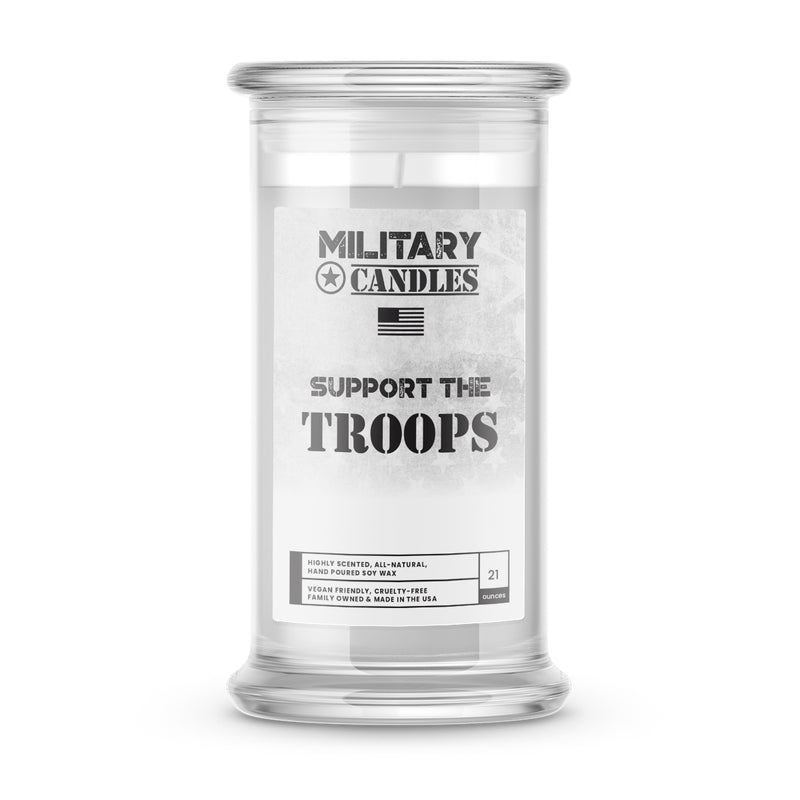 SUPPORT THE TROOPS | Military Candles