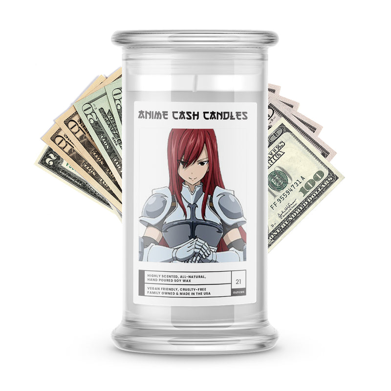 Scarlet, Erza | Anime Cash Candle