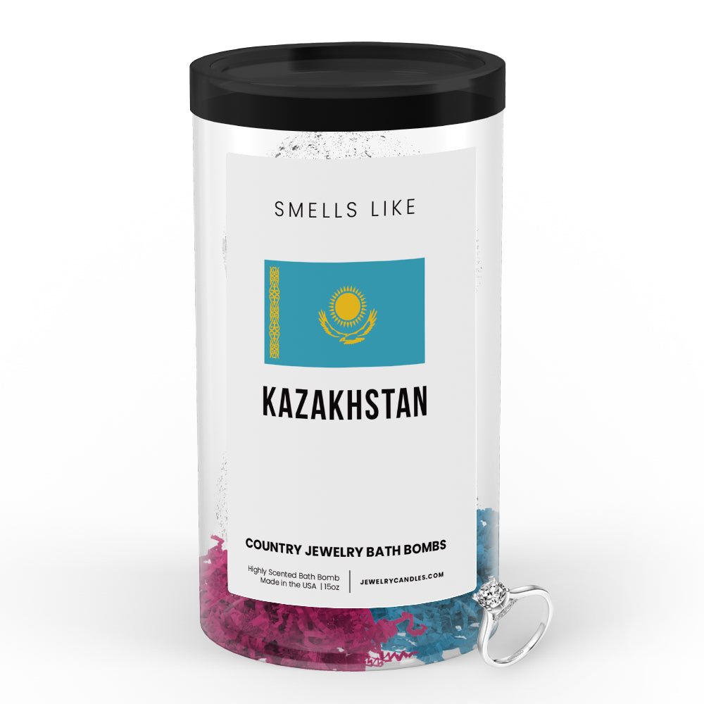 Smells Like Kazakhstan Country Jewelry Bath Bombs