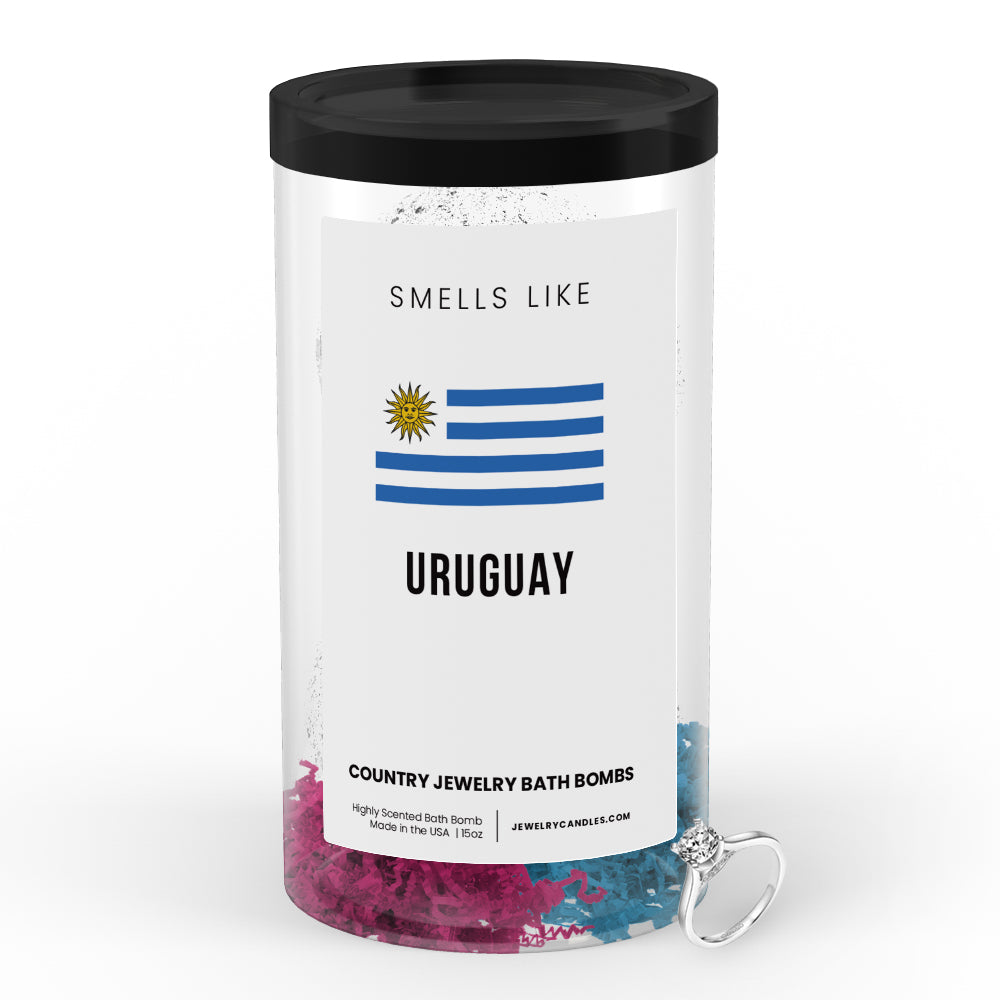 Smells Like Uruguay Country Jewelry Bath Bombs