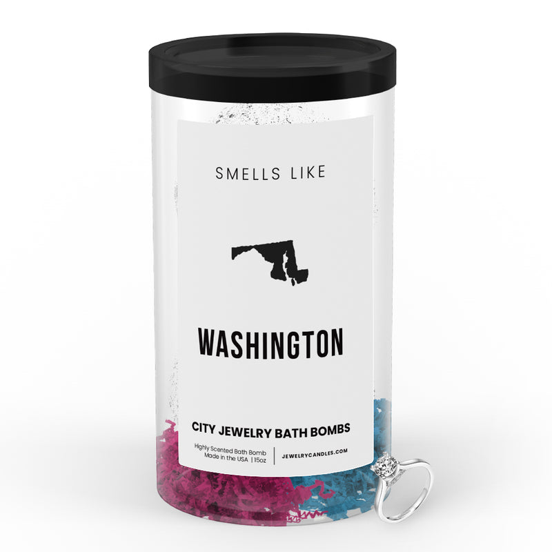 Smells Like Washington City Jewelry Bath Bombs