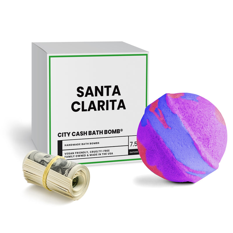 Santa Clarita City Cash Bath Bomb