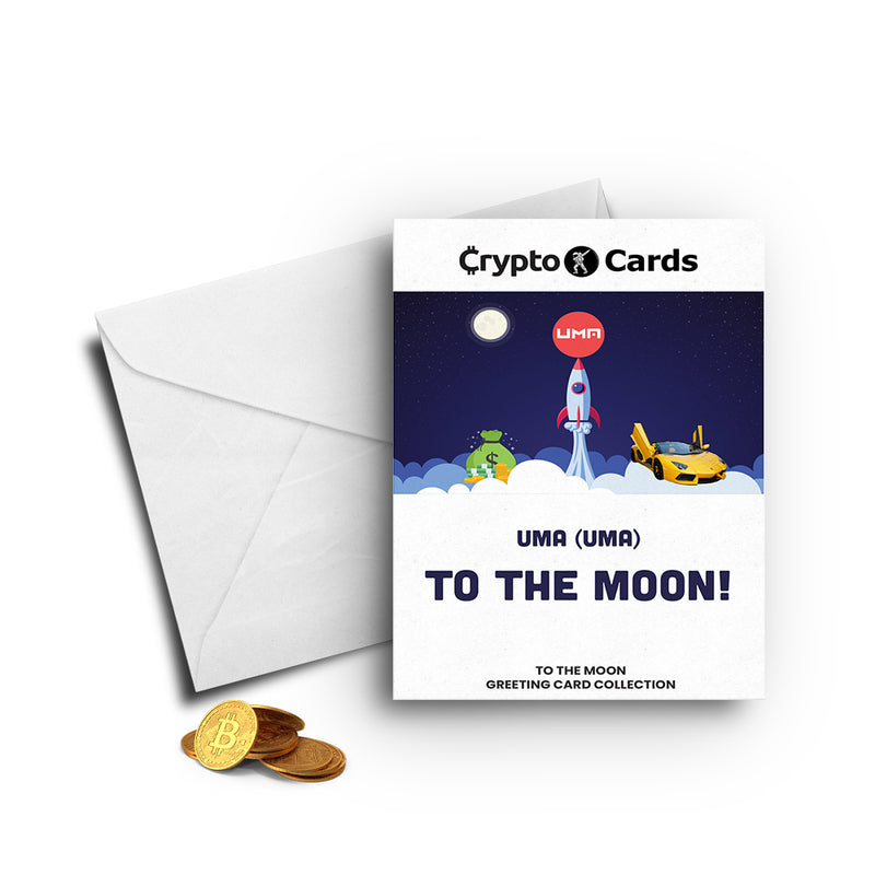 Uma (UMA) To The Moon! Crypto Cards