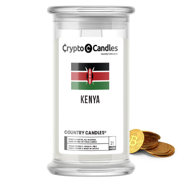 Kenya Country Crypto Candles