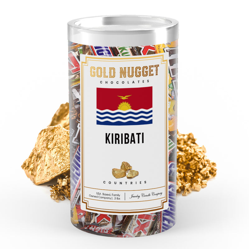 Kiribati Countries Gold Nugget Chocolates