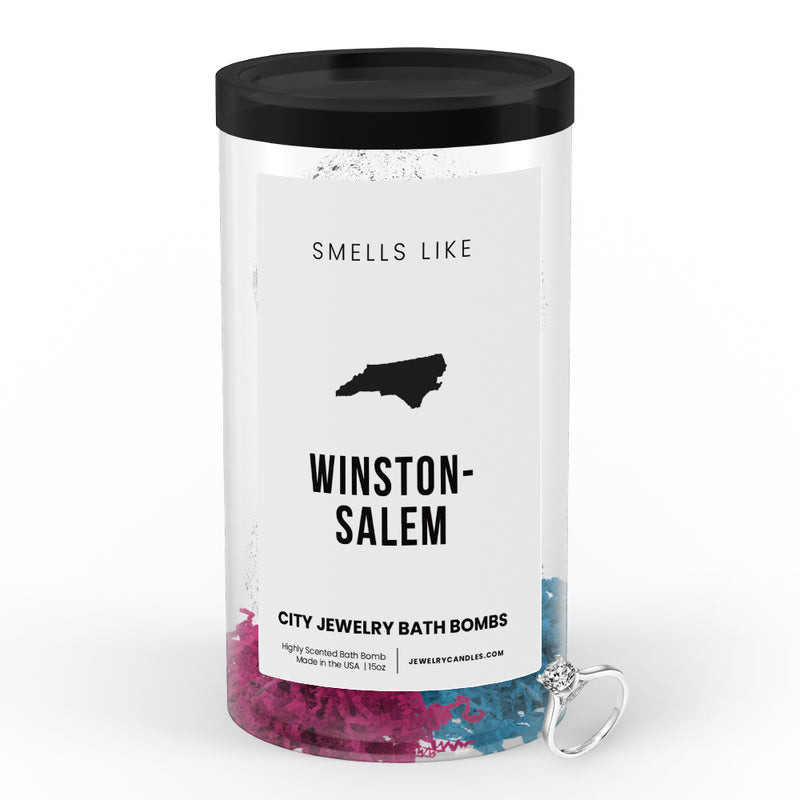 Smells Like Winston-Salem City Jewelry Bath Bombs