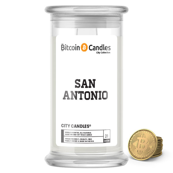 San Antonio City Bitcoin Candles