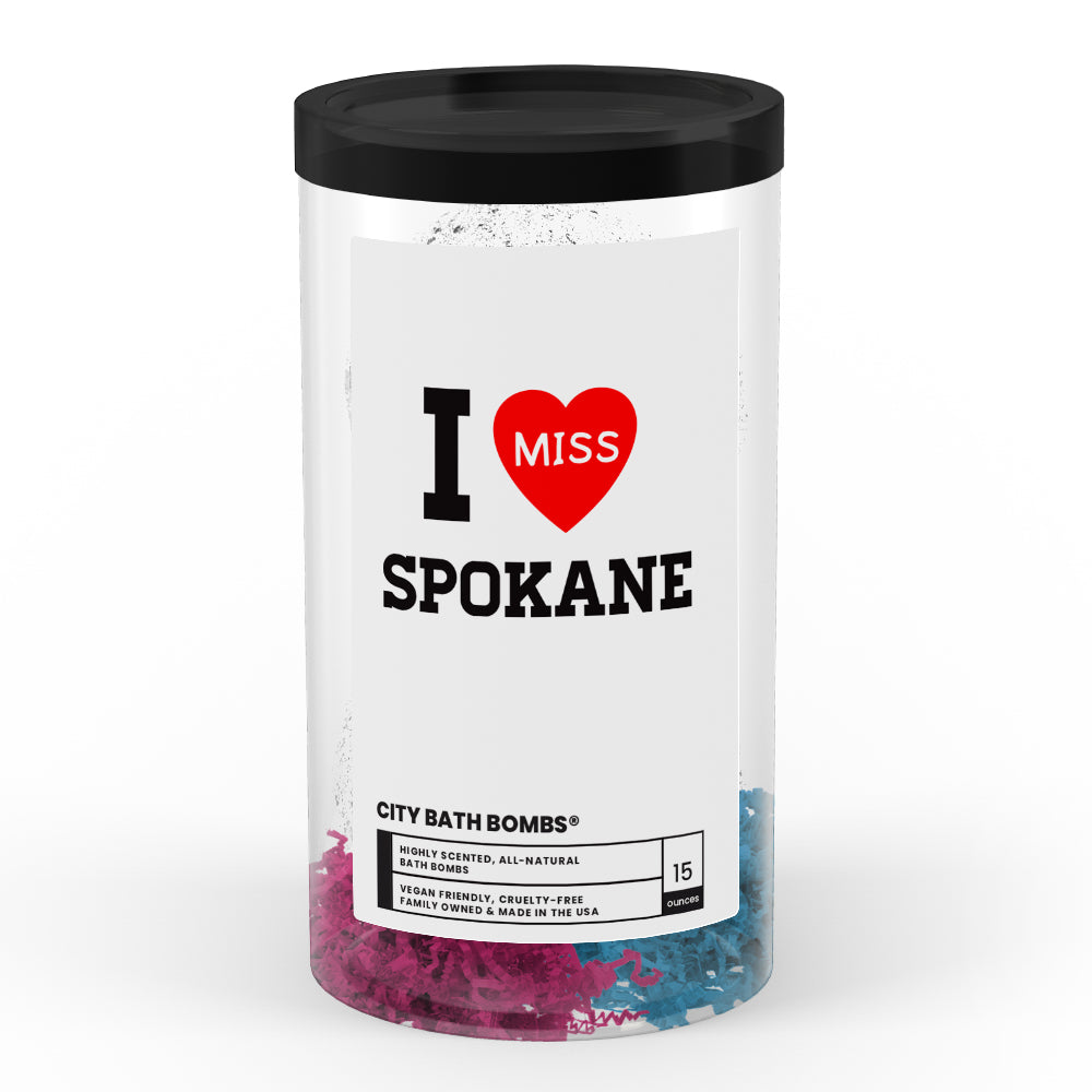 I miss Spokane City Bath Bombs