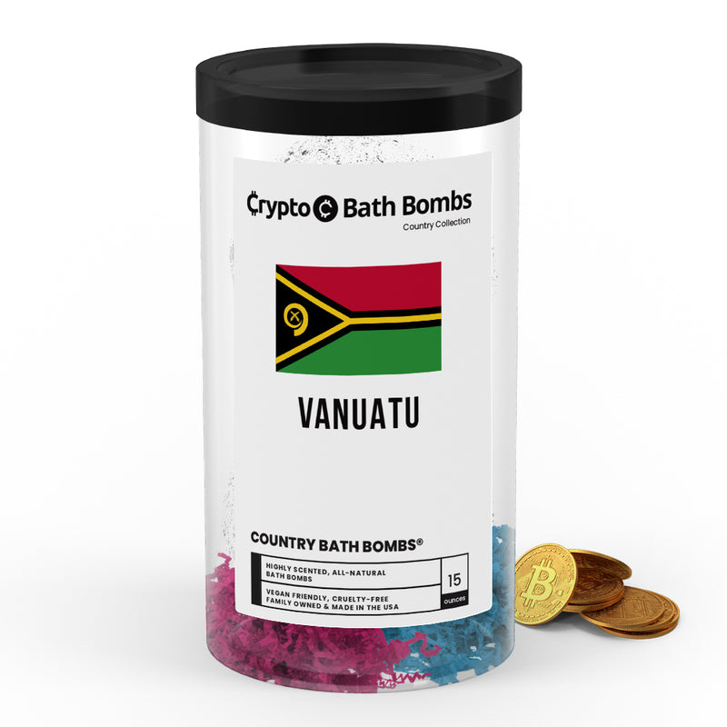 Vanuatu Country Crypto Bath Bombs