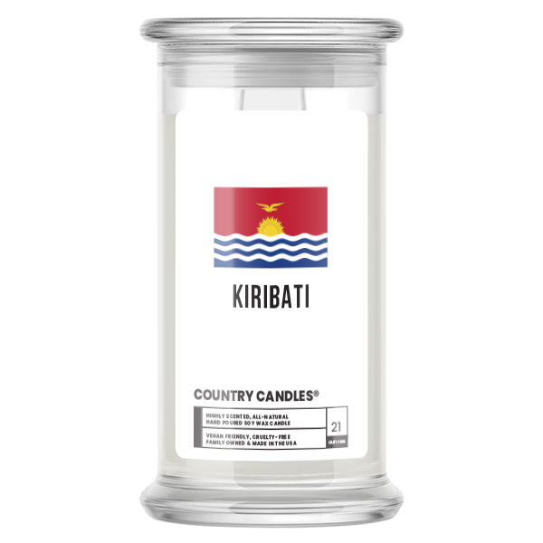 Kiribati Country Candles