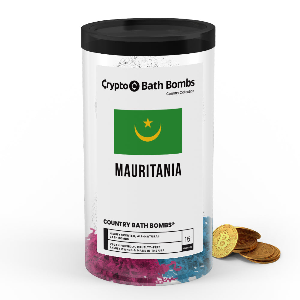 Mauritania Country Crypto Bath Bombs