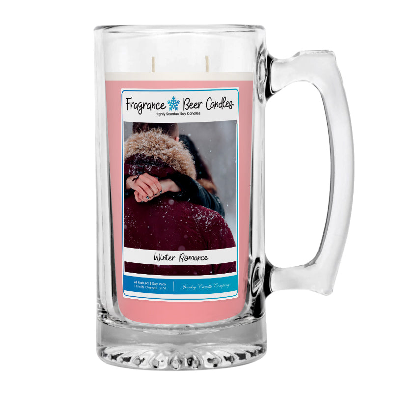 Winter Romance Fragrance Beer Candle