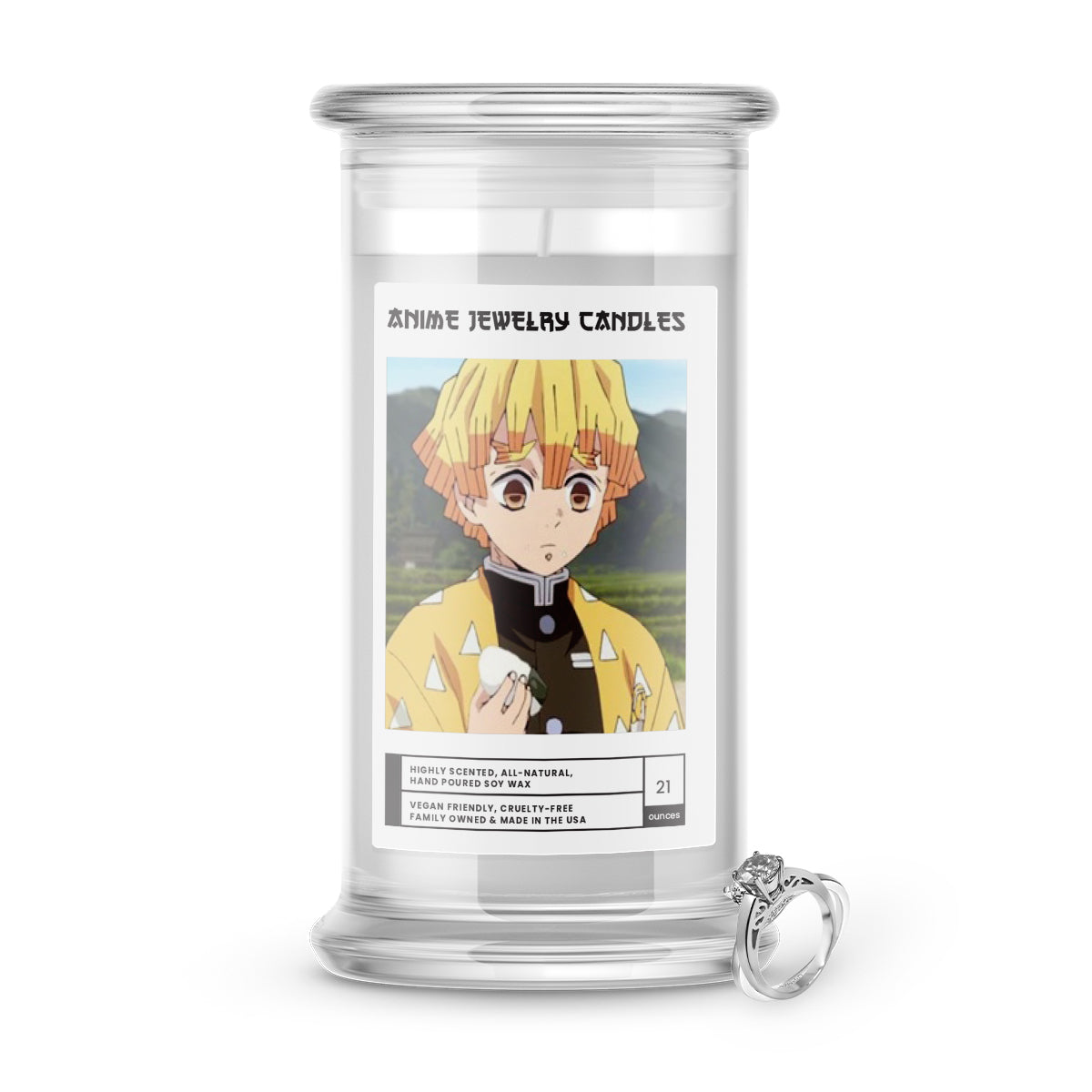 Agatsuma, Zenitsu | Anime Jewelry Candles