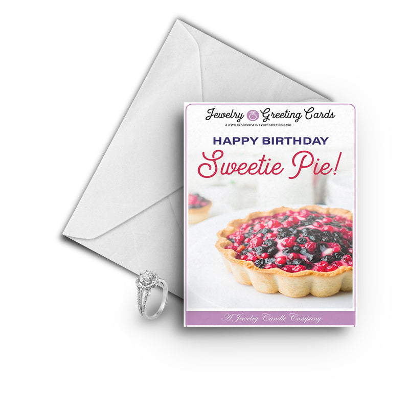 Happy Birthday Sweetie Pie! Greetings Card