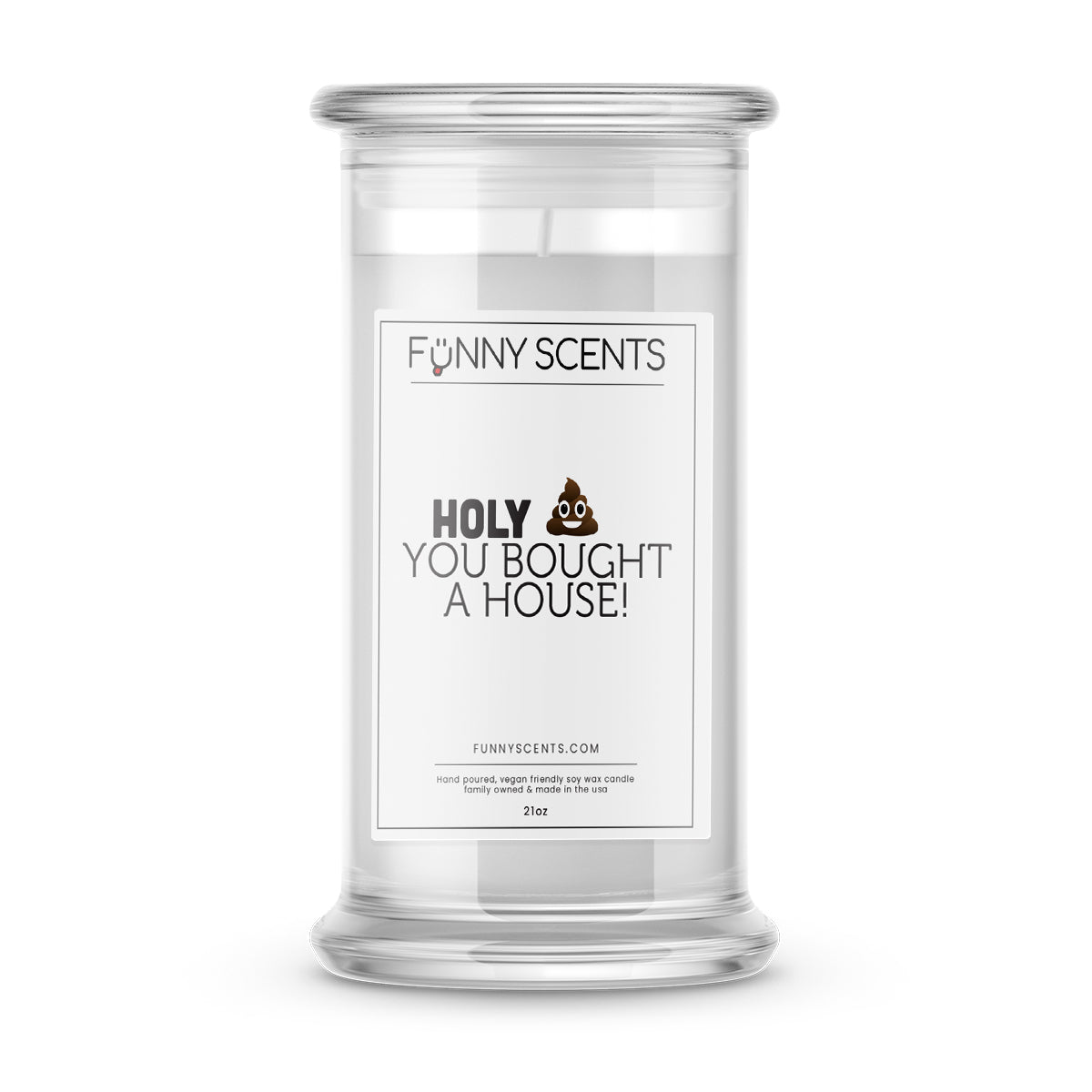 Holy Shit You Bought a House Funny Candles