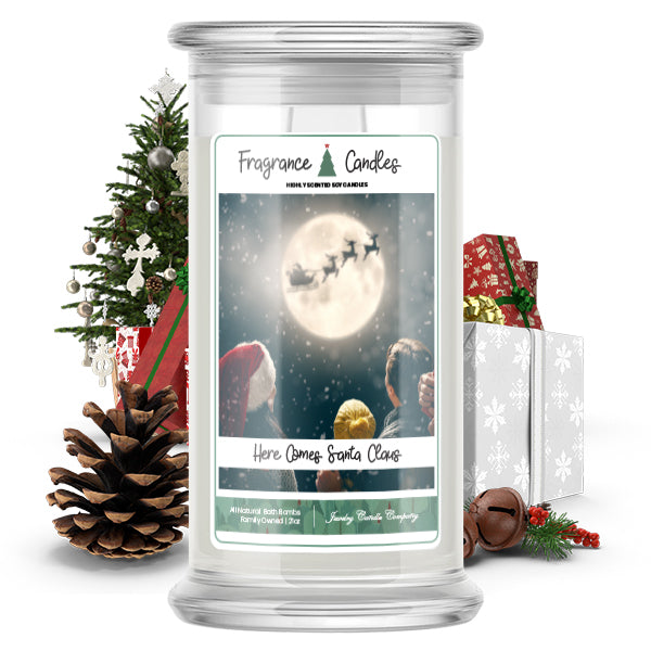 Here Comes Santa Claus Fragrance Candle