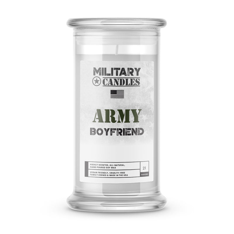 Army Boyfriend | Military Candles