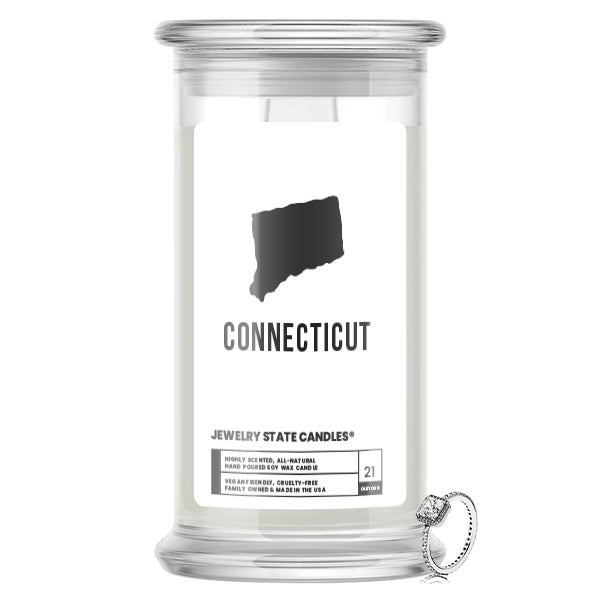 Connecticut Jewelry State Candles