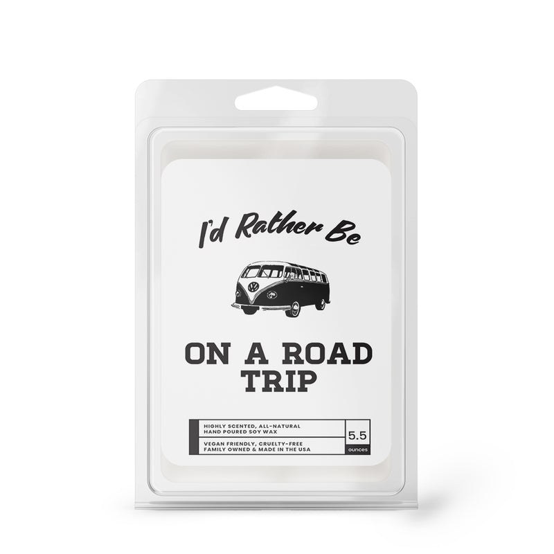 I'd rather be On a Road Trip Wax Melts