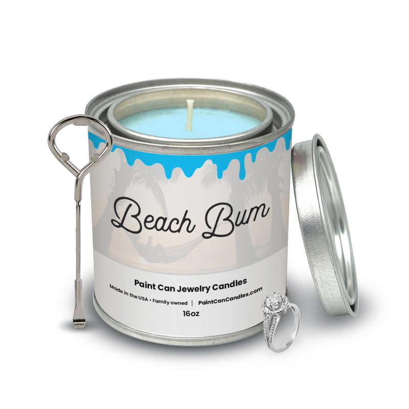 Beach Bum - Paint Can Jewelry Candles