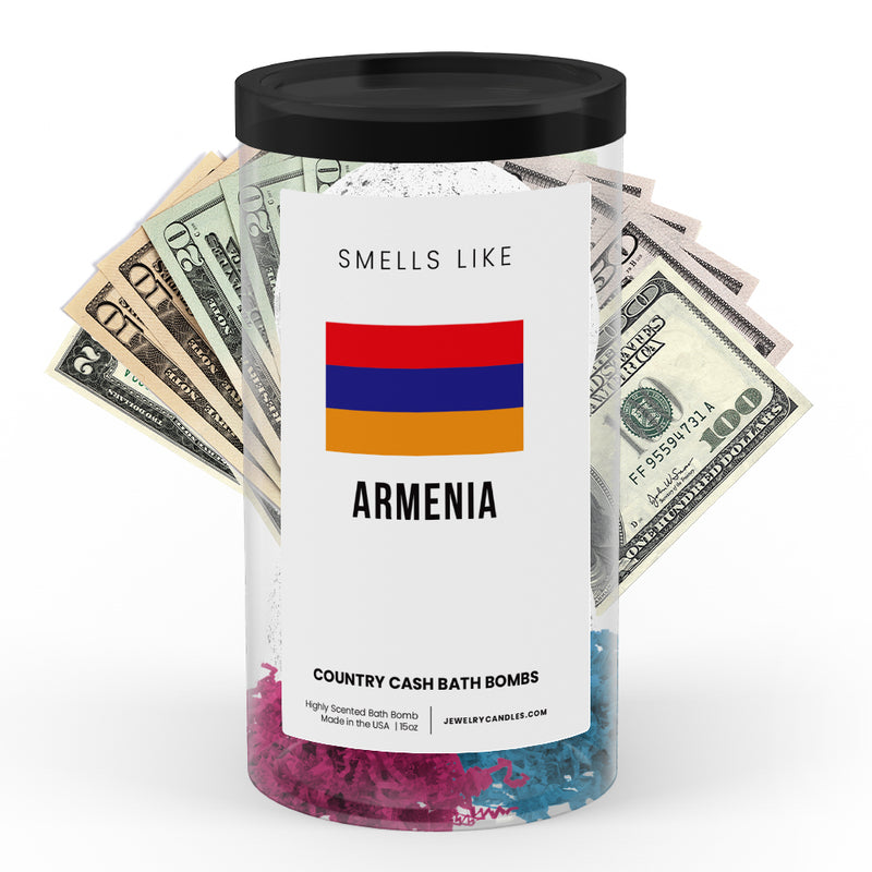 Smells Like Armenia Country Cash Bath Bombs