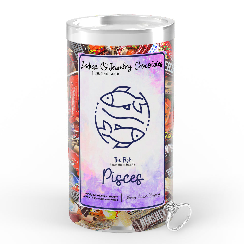 Pisces Zodiac Jewelry Chocolates