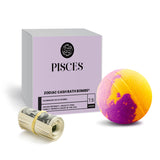 Pisces Zodiac Cash Bath Bomb