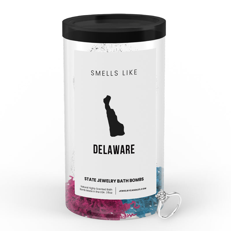 Smells Like Delaware State Jewelry Bath Bombs