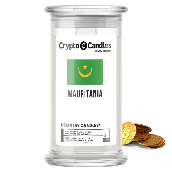Mauritania Country Crypto Candles