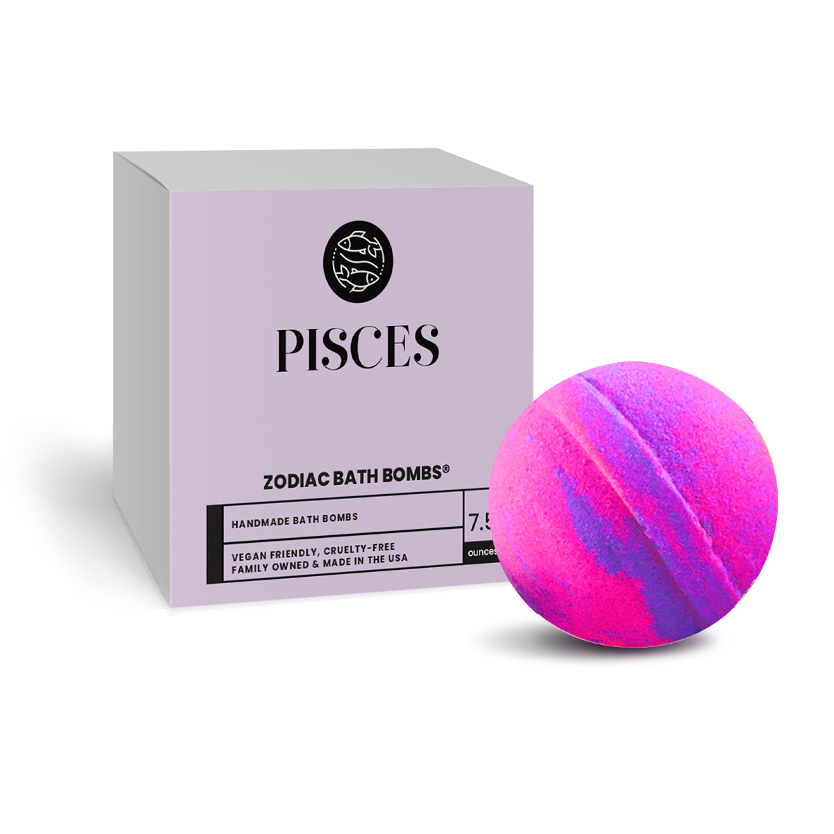 Pisces Zodiac Bath Bomb