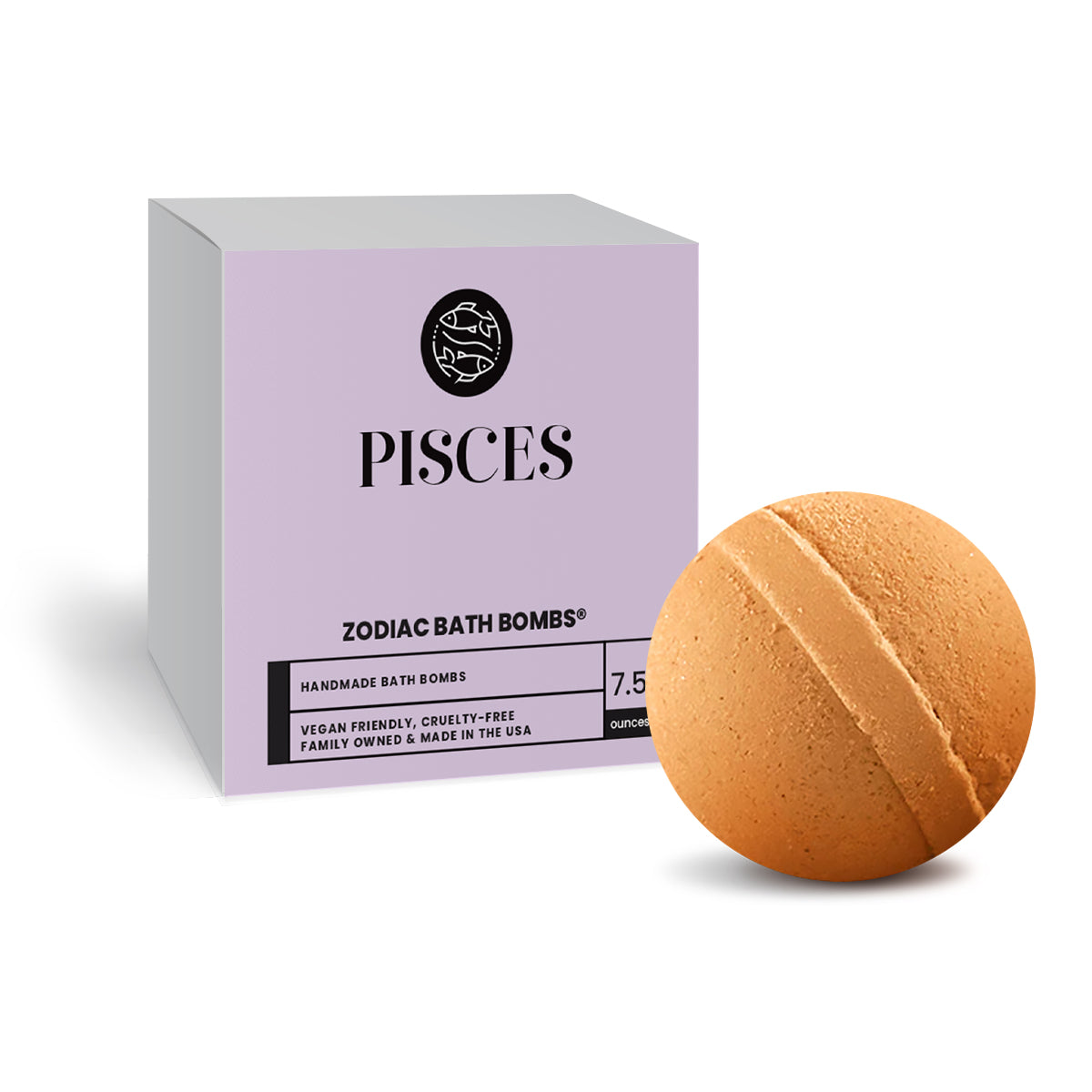 Pisces Zodiac Bath Bomb