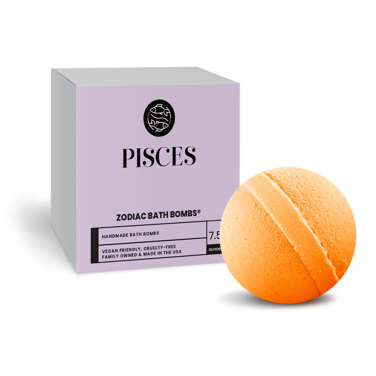 Pisces Zodiac Bath Bomb