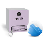 Pisces Zodiac Jewelry Bath Bomb