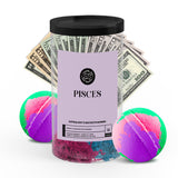 Pisces Astrology Cash Bath Bombs