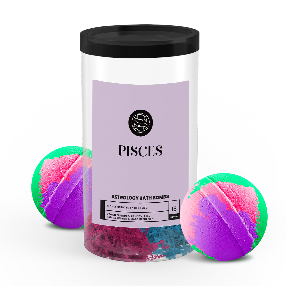 Pisces Astrology Bath Bombs