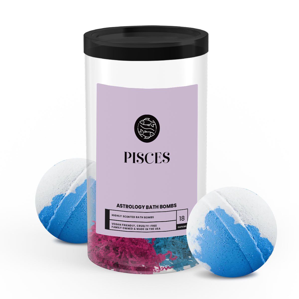 Pisces Astrology Bath Bombs