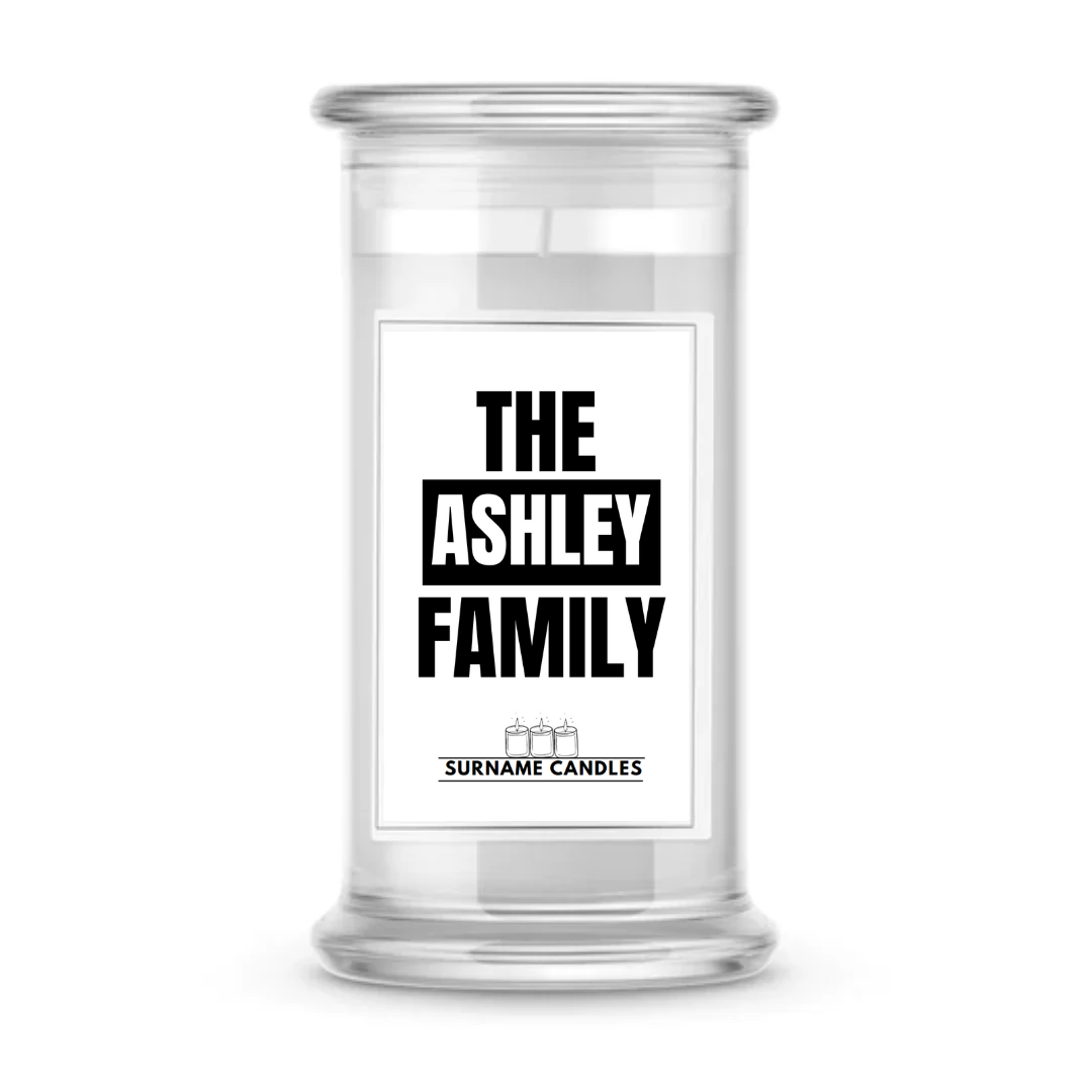 The Ashley Family | Surname Candles