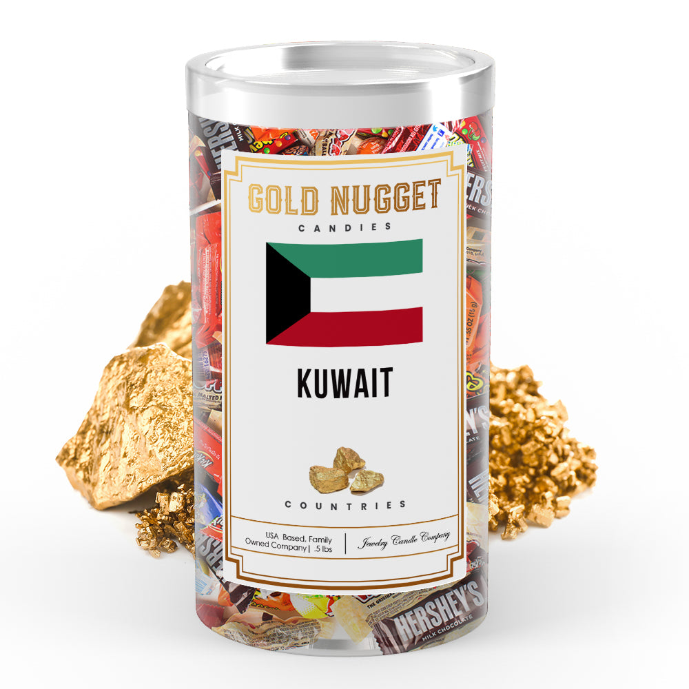 Kuwait Countries Gold Nugget Candy