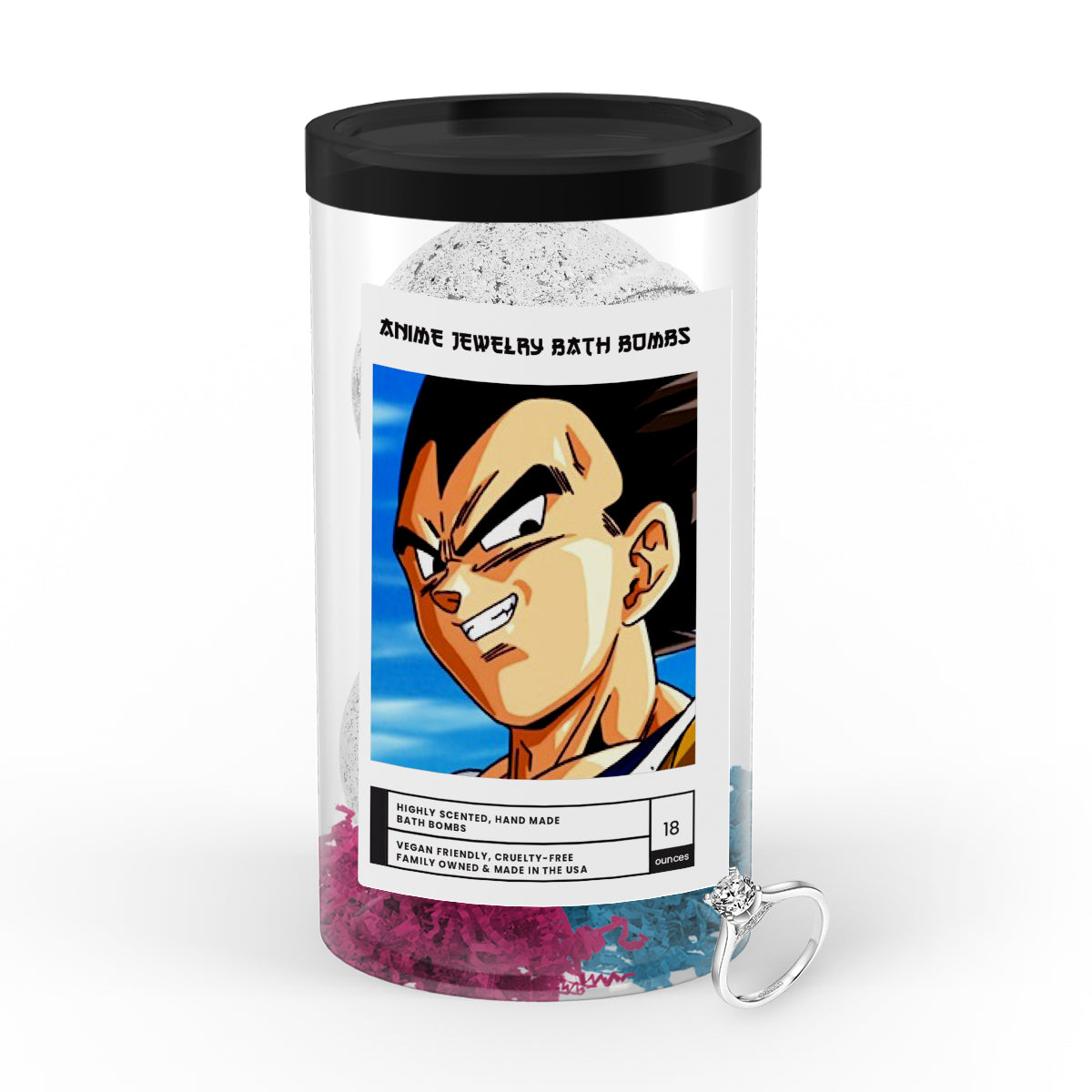 Vegeta (ベジータ) | Anime Jewelry Bath Bombs