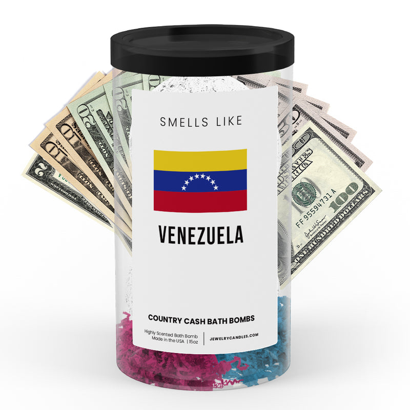 Smells Like Venezuela Country Cash Bath Bombs