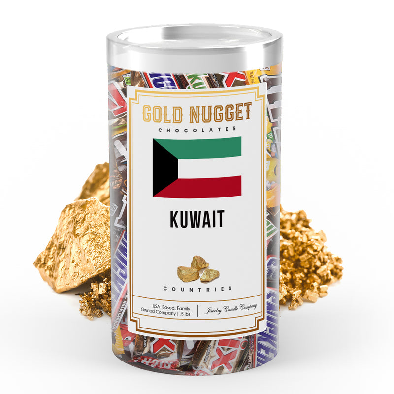 Kuwait Countries Gold Nugget Chocolates