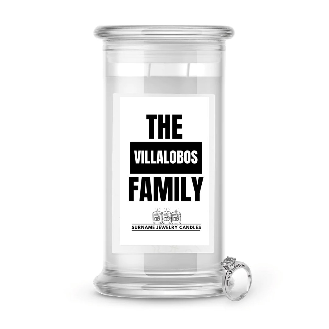 The Villalobos  Family | Surname Jewelry Candles