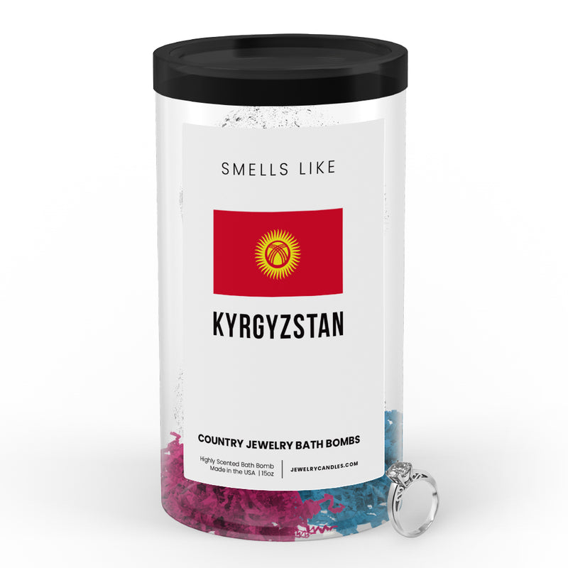 Smells Like Kyrgyzstan Country Jewelry Bath Bombs