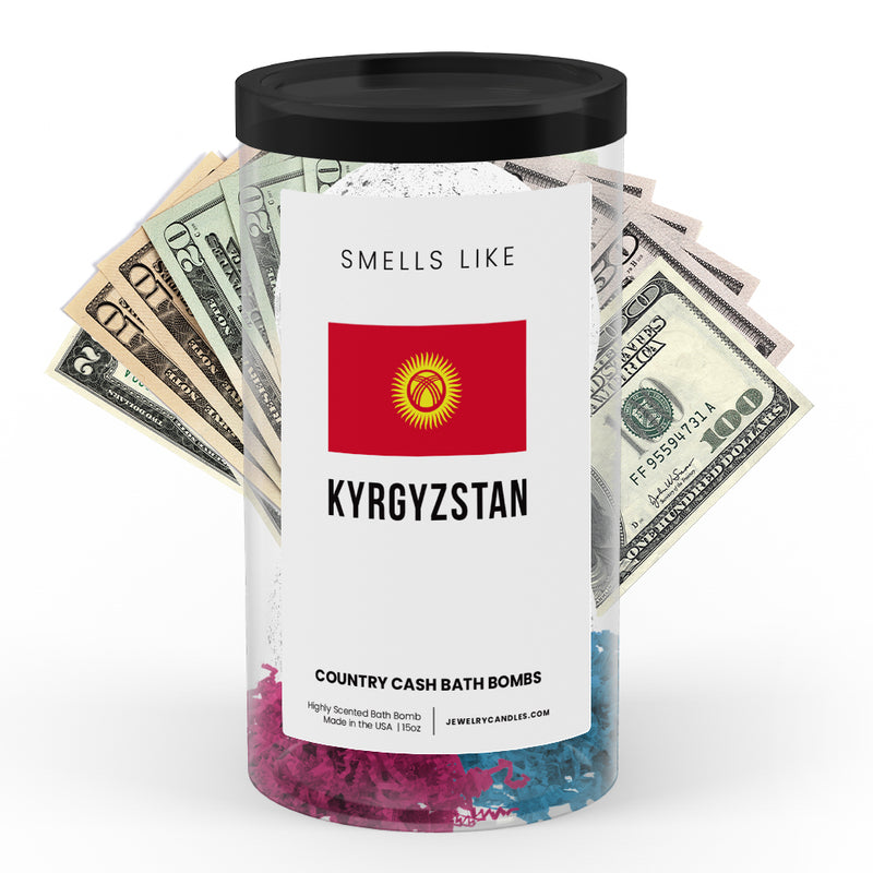 Smells Like Kyrgyzstan Country Cash Bath Bombs