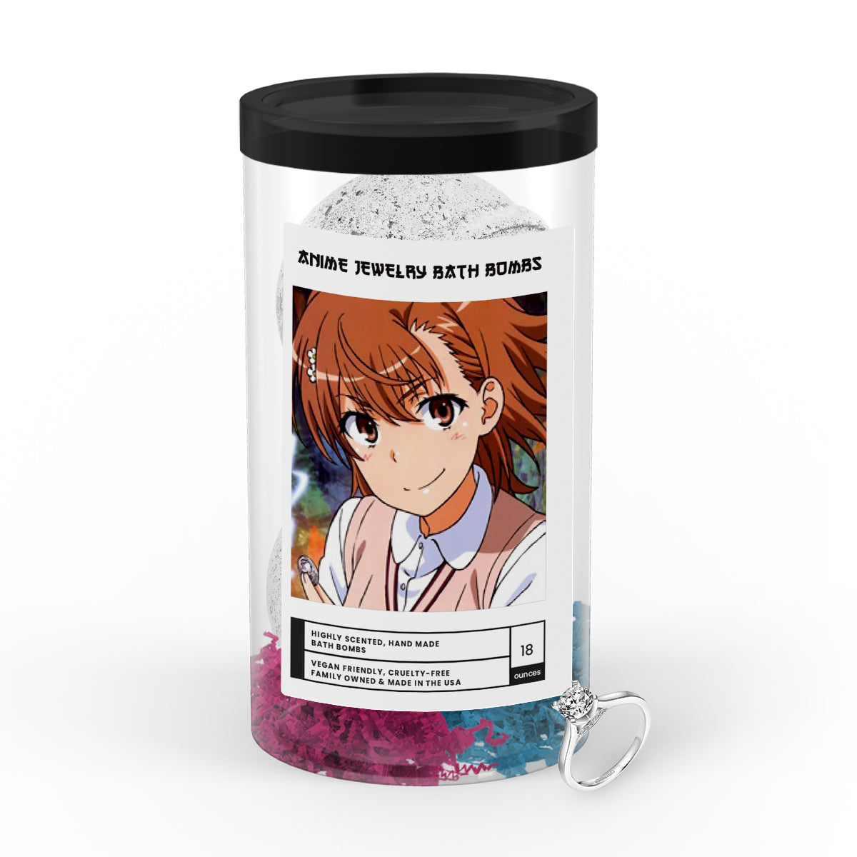 Misaka, Mikoto (御坂 美琴) | Anime Jewelry Bath Bombs