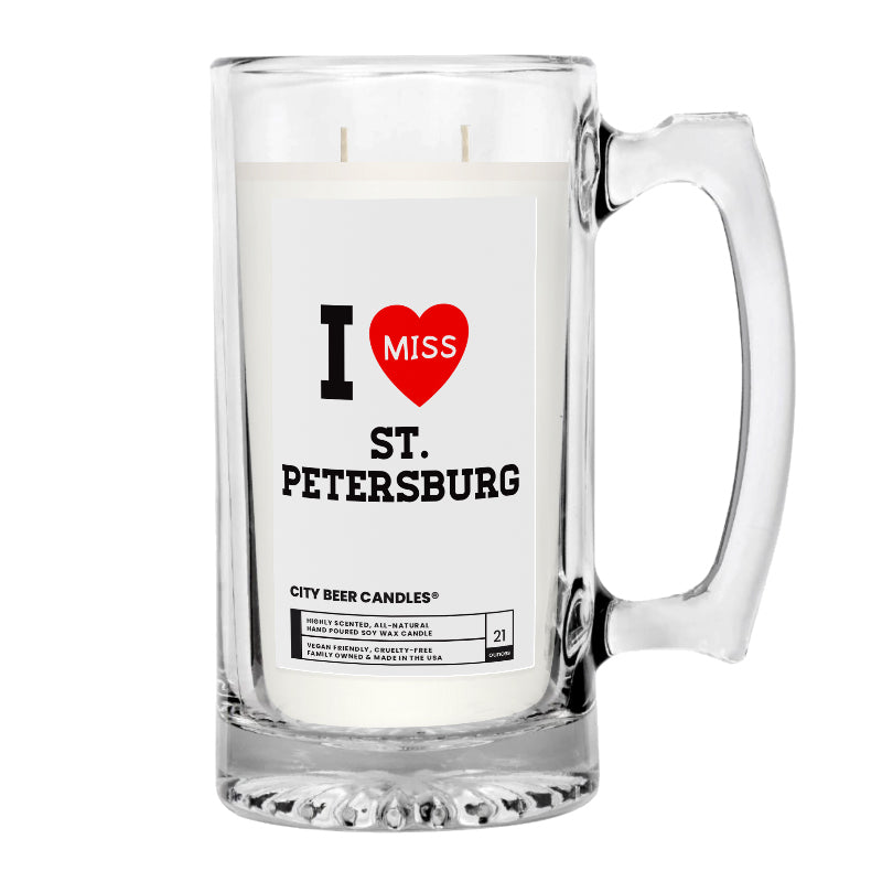 I miss ST. Petersburg City Beer Candles